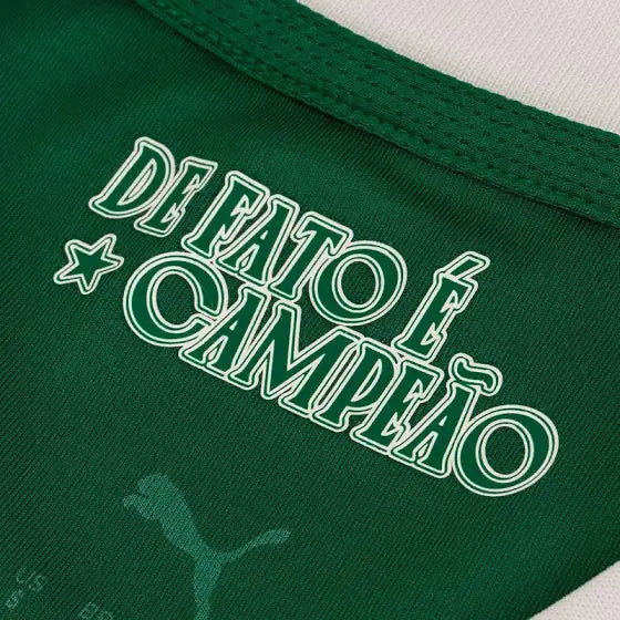 Kit Infantil Palmeiras Puma I 25/26 Torcedor - Verde+ Branco