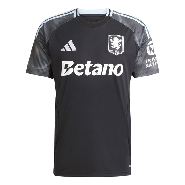 Camisa Aston Villa Il Adidas 25/26 Torcedor Masculina - Preto