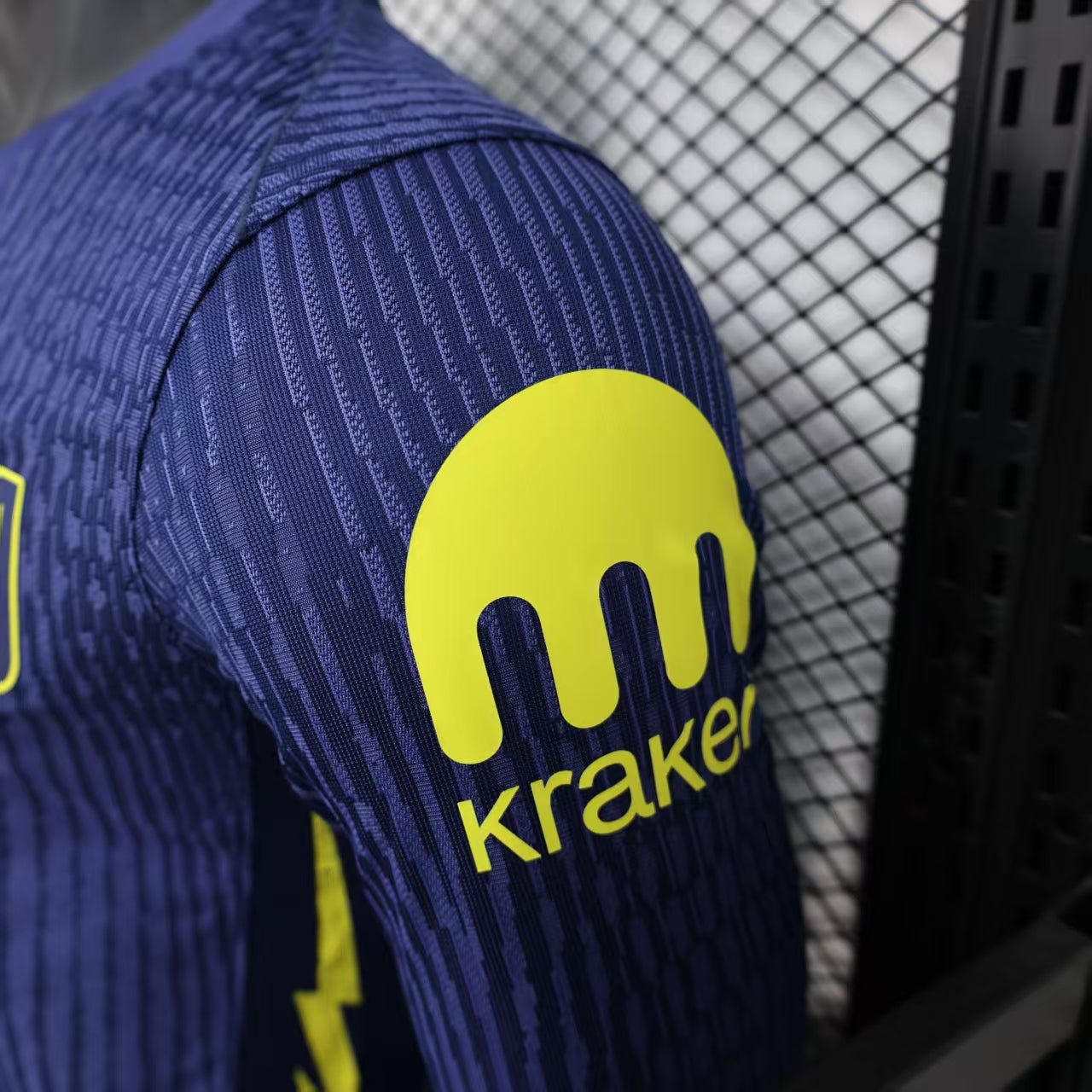 Camisa Atlético de Madrid Away 25/26 Nike Manga longa Jogador - Masculina