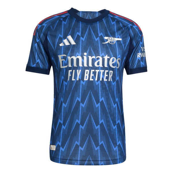 Camisa Adidas Arsenal Away 2025/26 Torcedor Masculina - Azul+Marinho