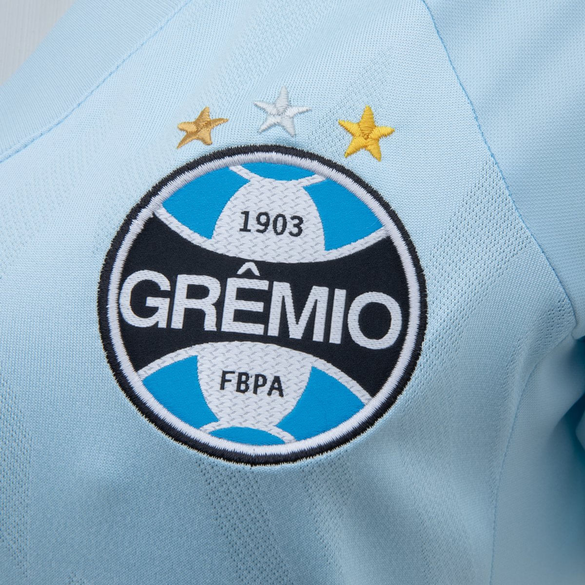 Camisa Grêmio II Celeste Feminina Umbro 25/26 S/Nº - Azul