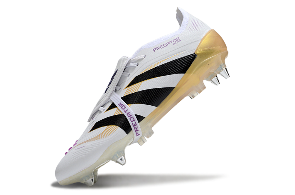 Chuteira adidas 25 Predator Elite Tongue SG - Trava Mista