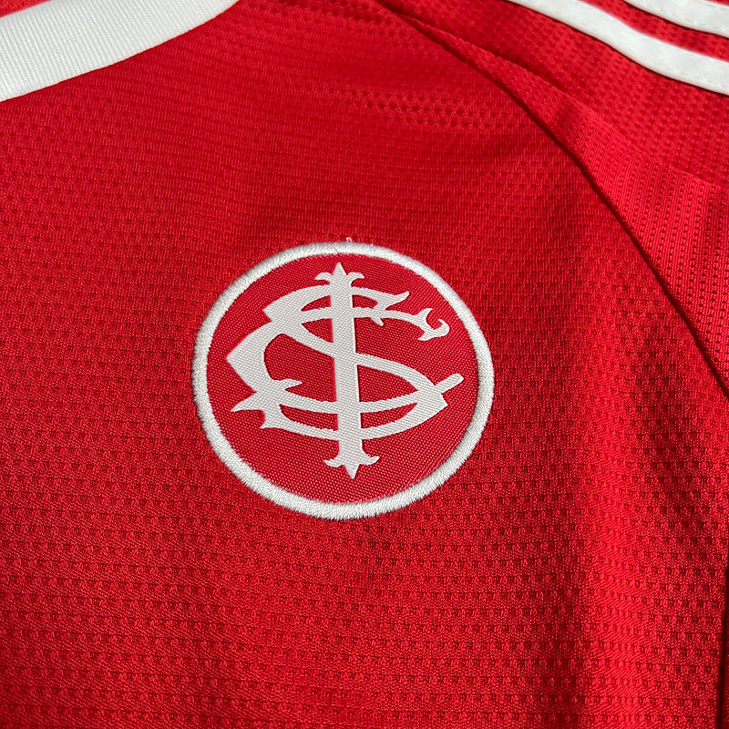Kit Internacional Infantil 25/26 Adidas - Vermelho+Branco