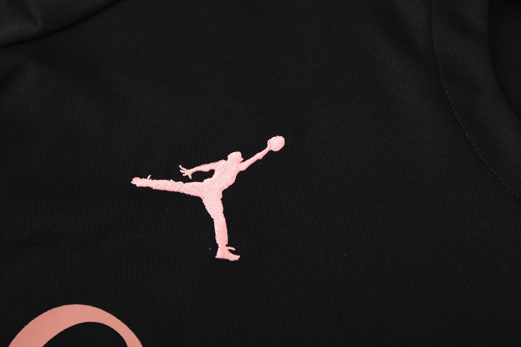 Kit Treino PSG 25/26 - Masculina - Preto com Rosa | Estilo e Performance Jordan
