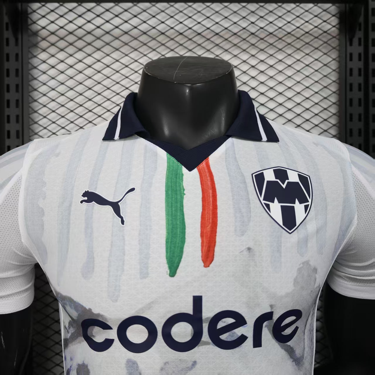Camisa C.F Monterrey 2025/26 s/n Jogador Masculina - Branca