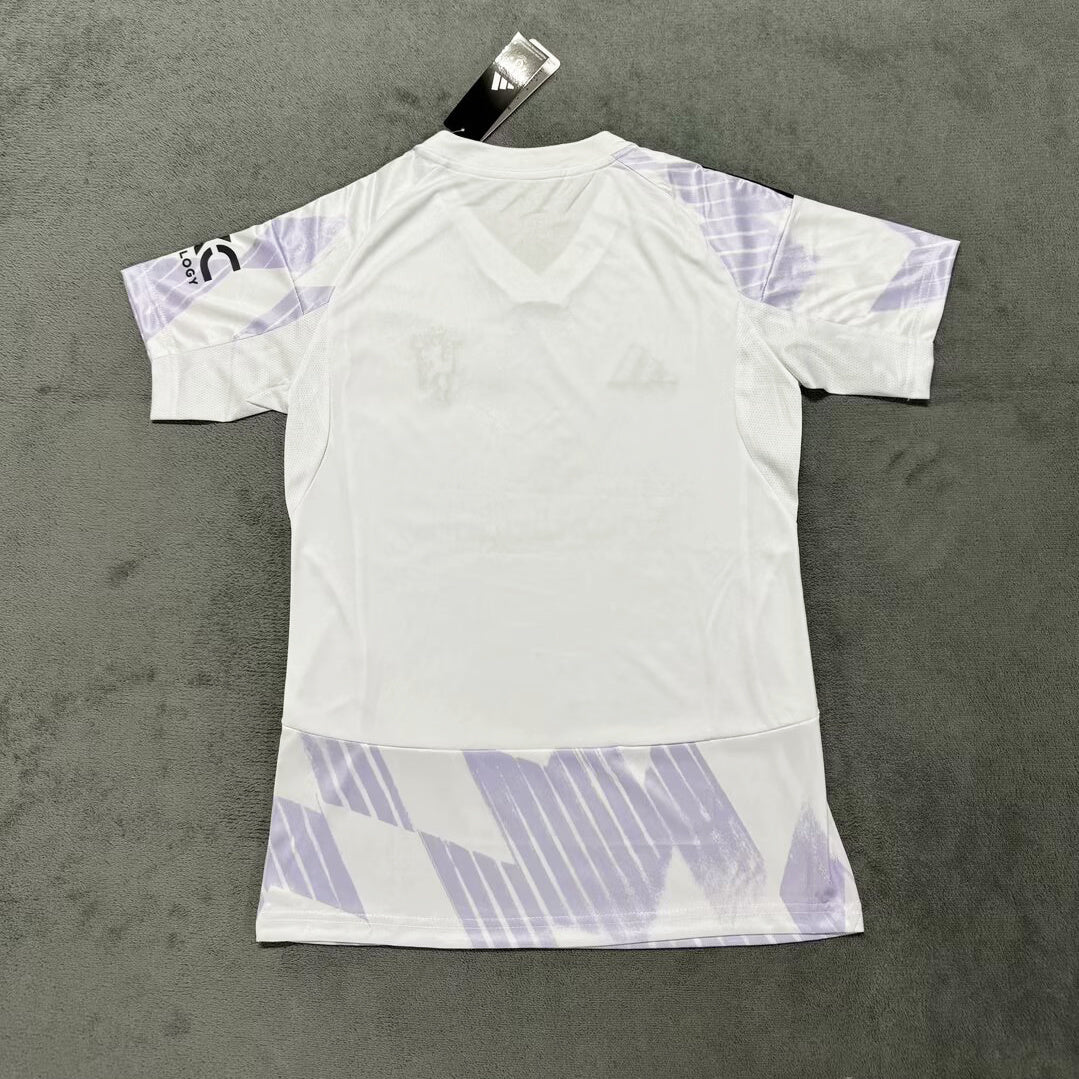 Camisa Home Manchester United 25/26 Adidas Feminina - Branca