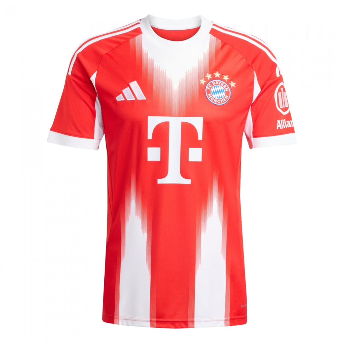 Camisa FC Bayern de Munique 25/26 - Versão Torcedor Masculino - Vermelha e Branca