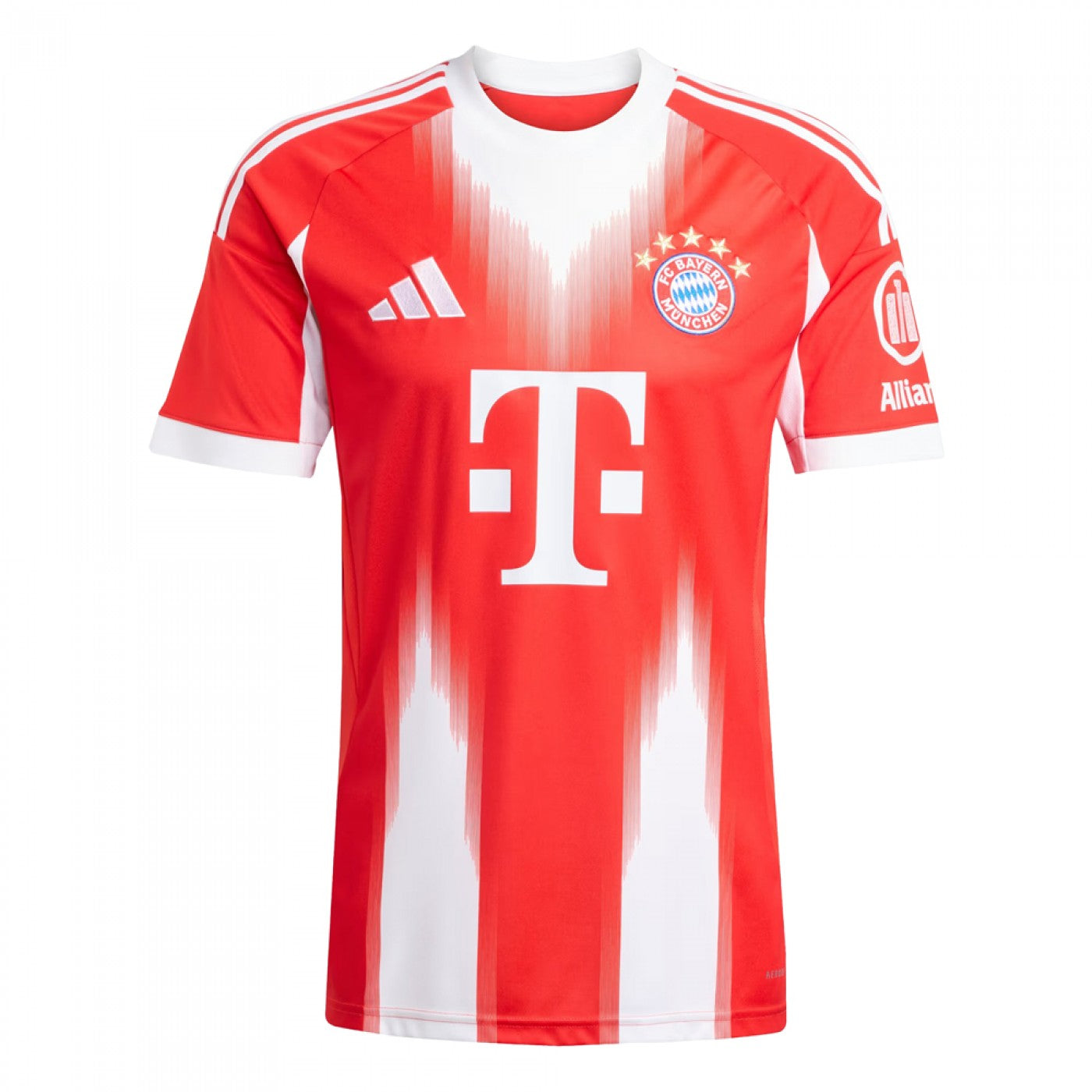 Camisa FC Bayern de Munique 25/26 - Versão Torcedor Masculino - Vermelha e Branca