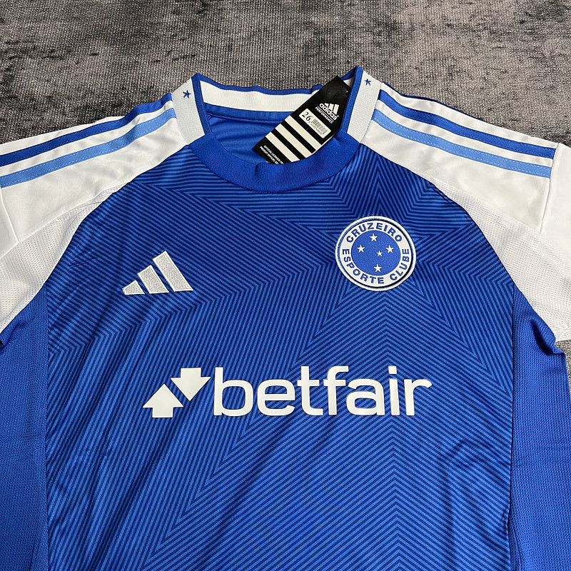 Kit Cruzeiro Infantil 25/26 Adidas - Azul+Branco