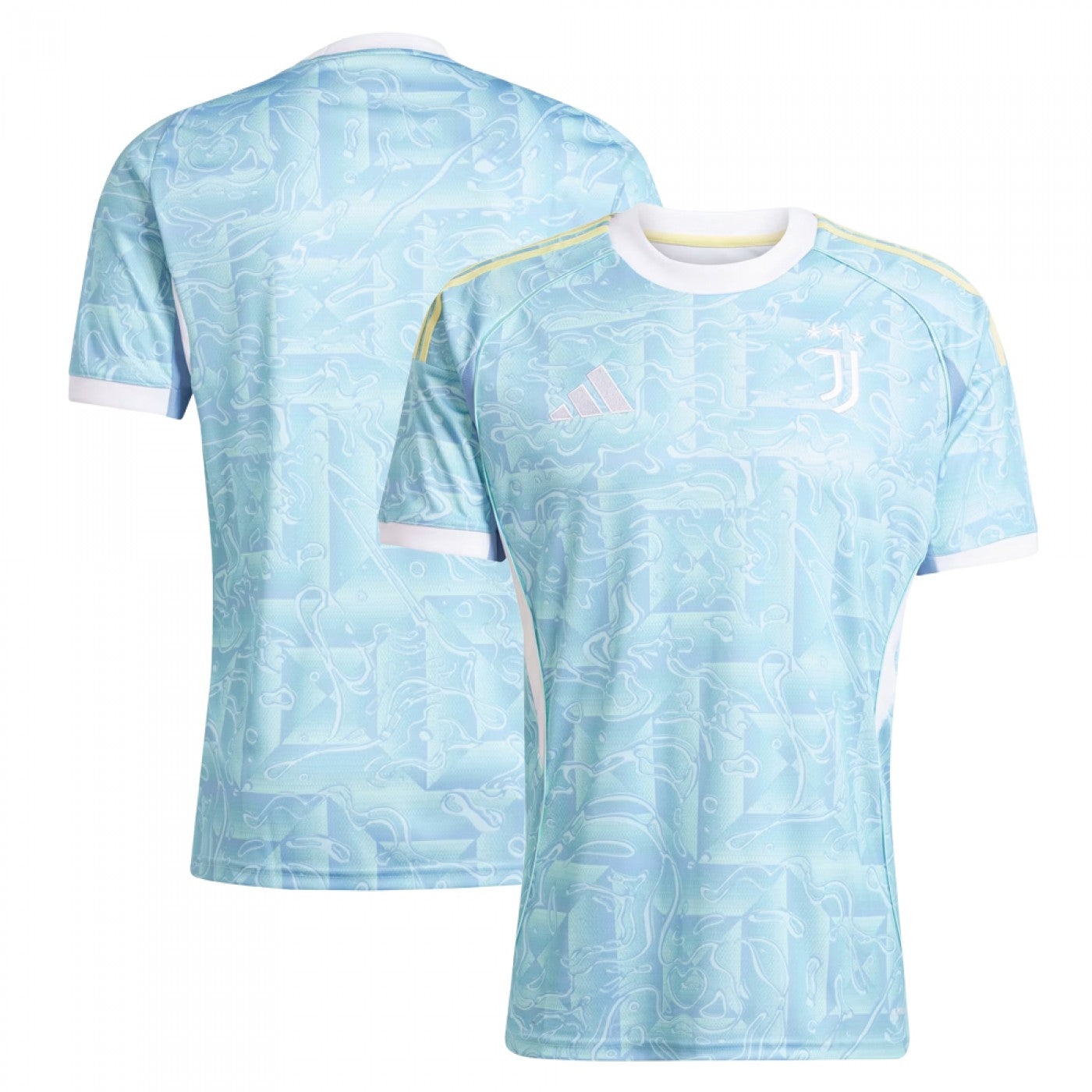 Camisa Juventus Pré-Jogo 2025/26 Adidas Masculina - Azul Claro