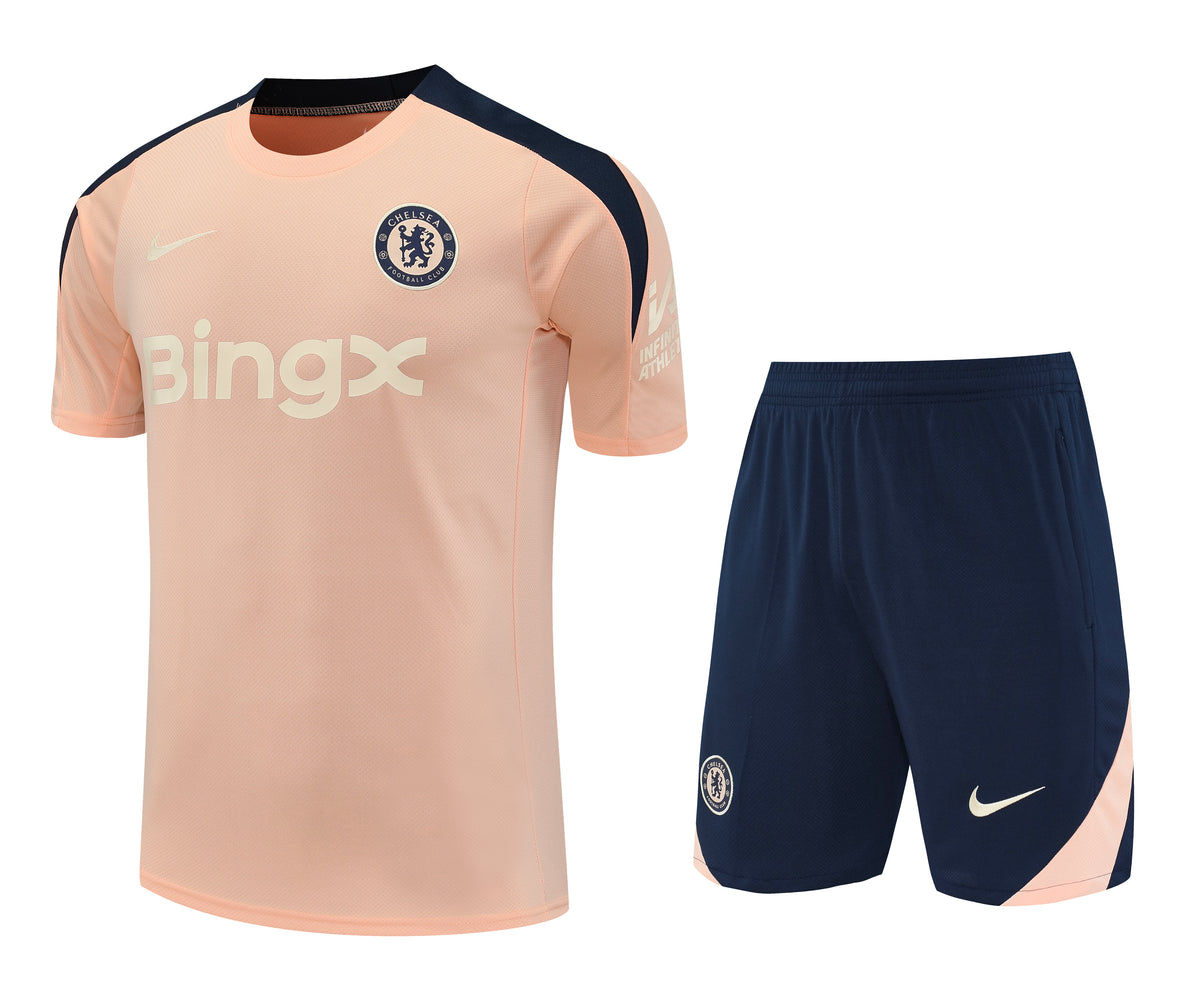 Kit de Treino Chelsea Nike 25/26 Masculino - Rosa