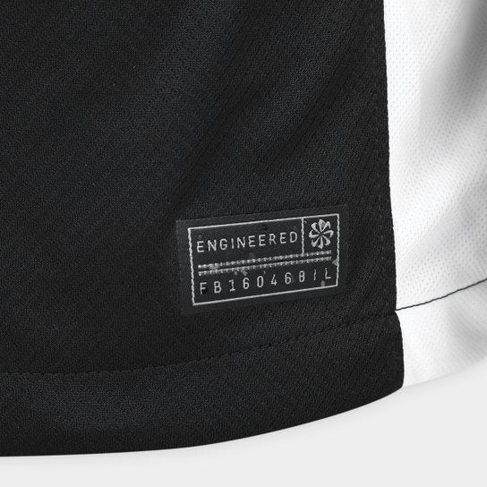 Camisa Corinthians II 25/26 s/n Torcedor Nike Masculina - Preto+Branco