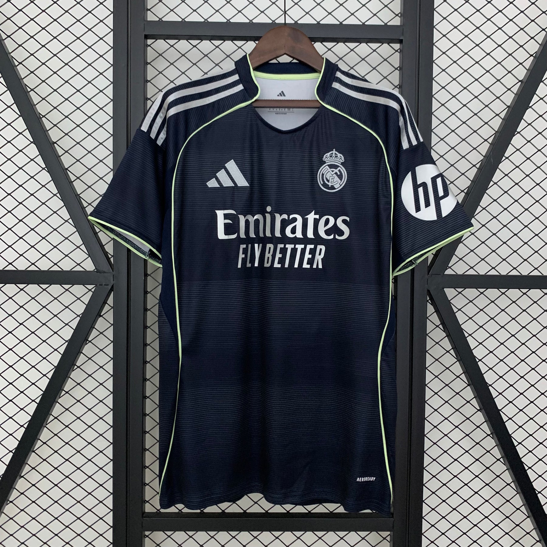 Camisa Real Madrid Away 25/26 S/n Torcedor Adidas Masculina - Azul