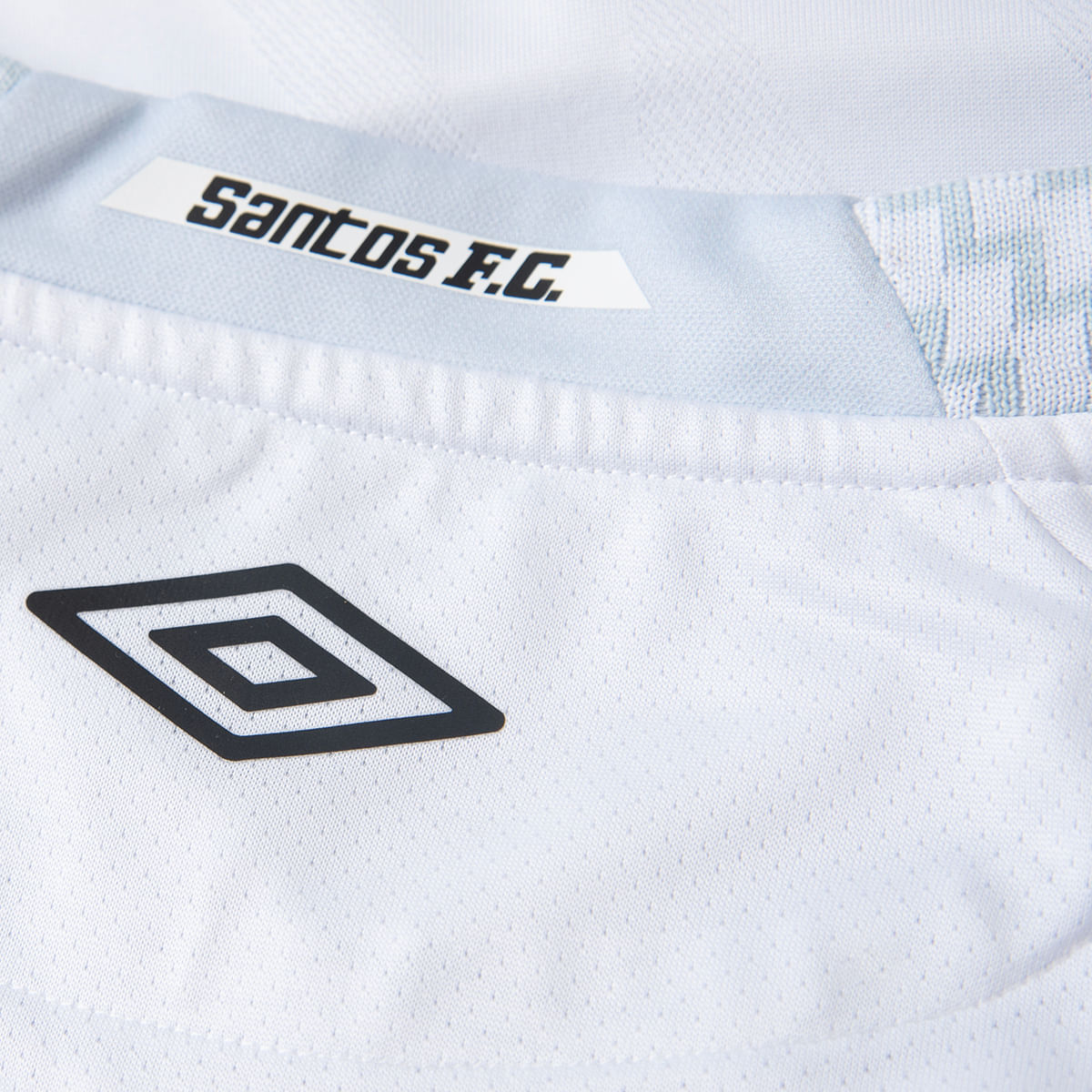 Camisa Santos I 25/26 Neymar N° 10 Torcedor Umbro Masculina - Branco+Cinza