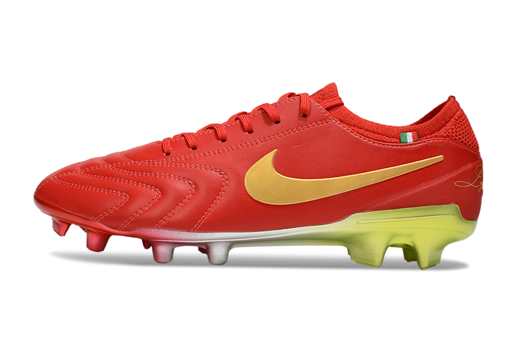 Chuteira Nike Tiempo Legend X Elite LUXE FG - Vermelha
