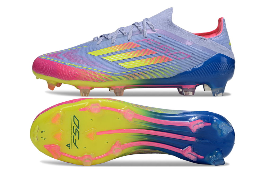 Chuteira Campo Adidas F50 Primeknit Elite FG Celestial Victory Pack