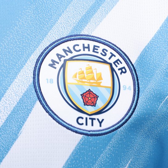 Camisa Manchester City 25/26 HOME Masculina - Azul