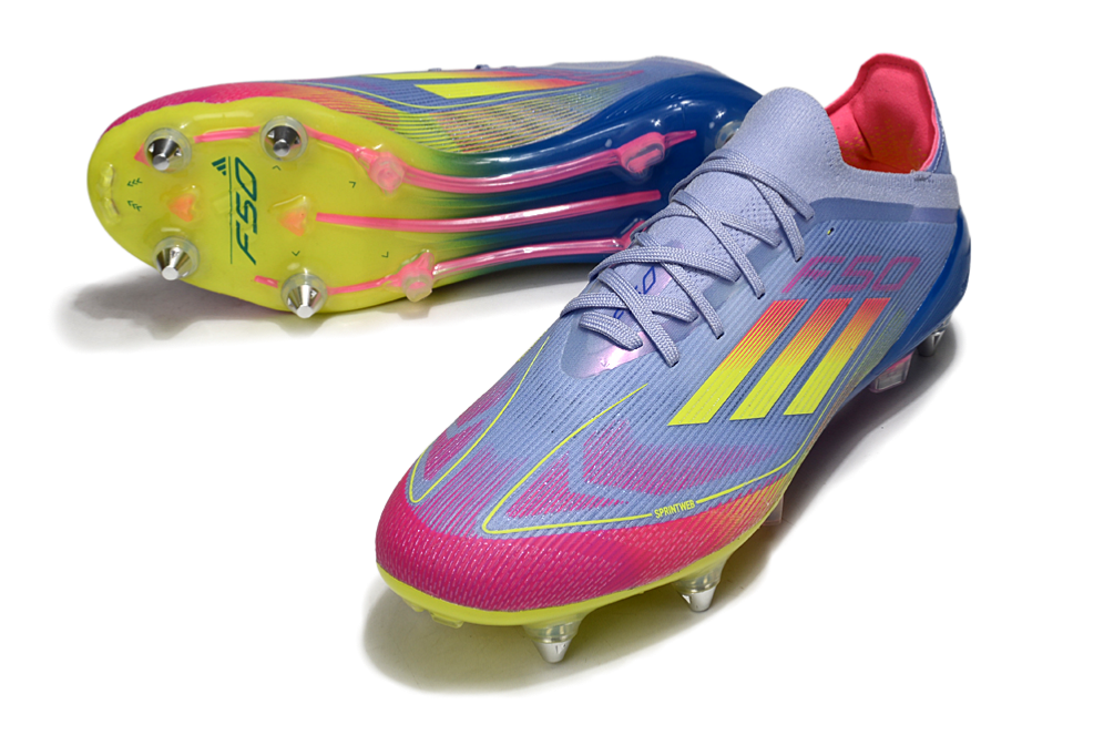 Chuteira Campo Adidas F50 Primeknit Elite FG Celestial Victory Pack - Trava Mista