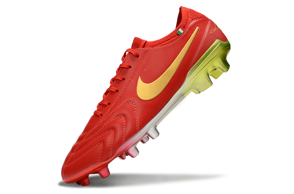 Chuteira Nike Tiempo Legend X Elite LUXE FG - Vermelha