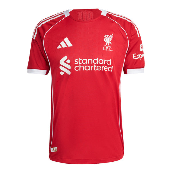 Camisa Liverpool I 25/26 Adidas Torcedor Masculina - Vermelha