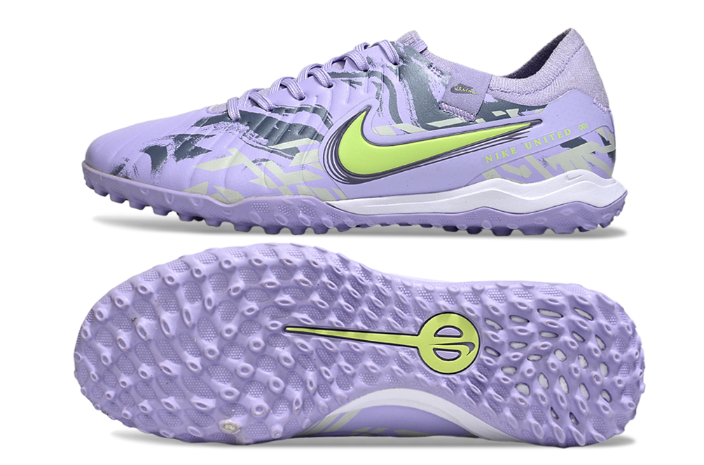 Chuteira Nike Tiempo 10 Pro Society Roxo "United Pack"