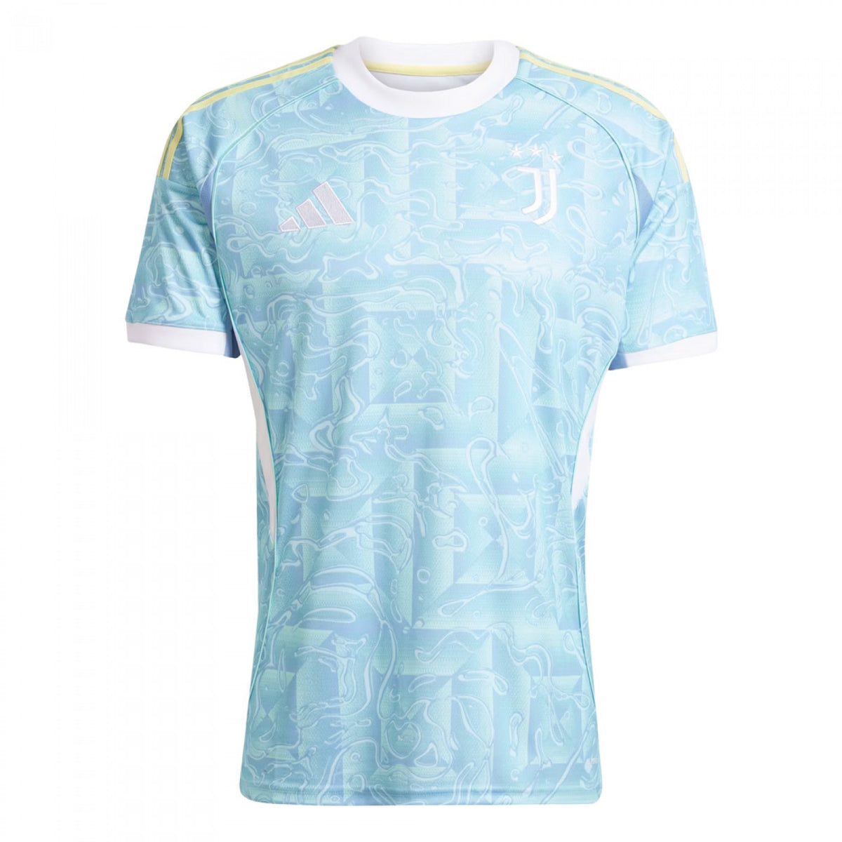 Camisa Juventus Pré-Jogo 2025/26 Adidas Masculina - Azul Claro