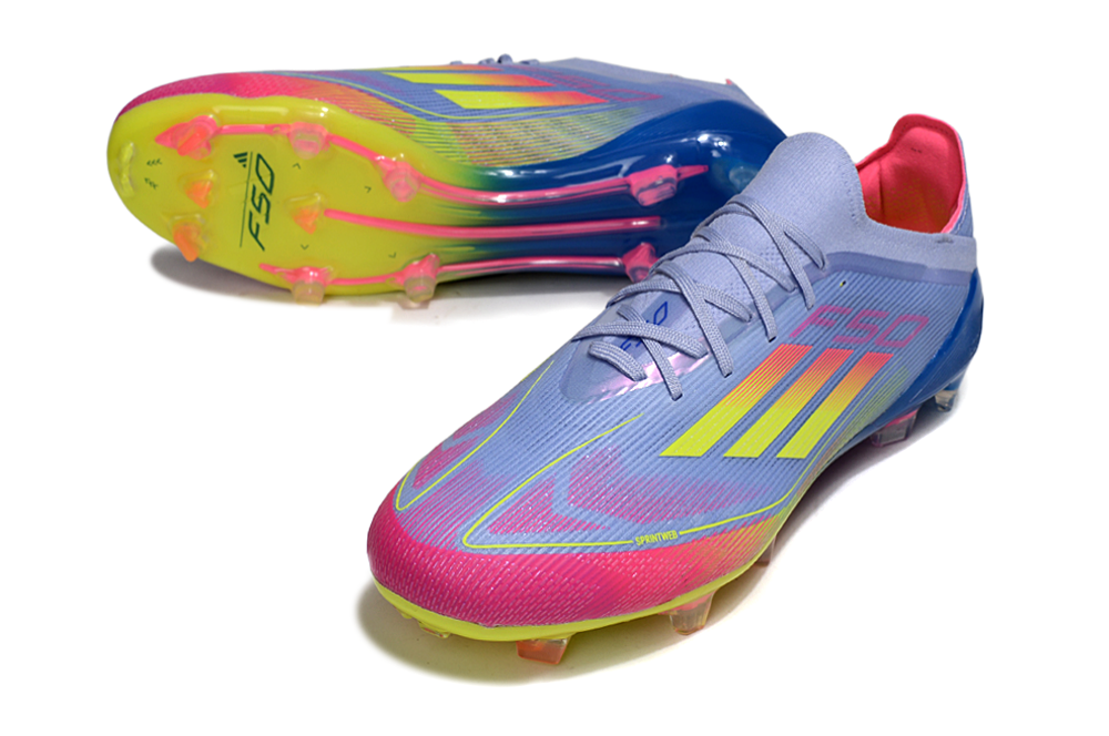 Chuteira Campo Adidas F50 Primeknit Elite FG Celestial Victory Pack