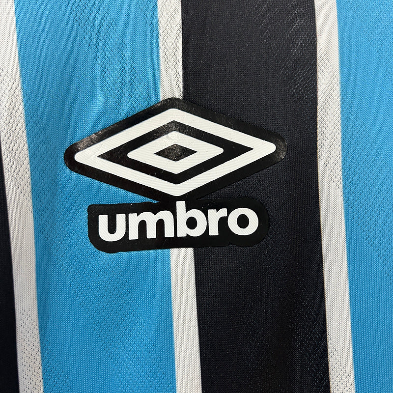 Kit Infantil Grêmio l 25/26 S/N Torcedor Umbro - Azul+Preto