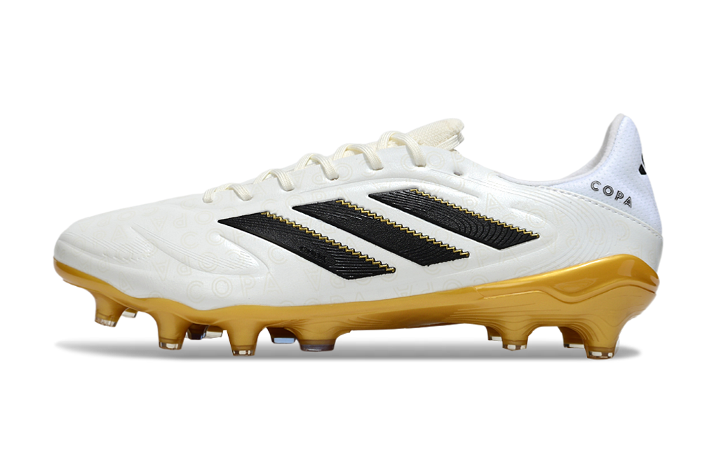 Chuteira Adidas Copa Pure 3 Elite Campo - Branco/Dourado