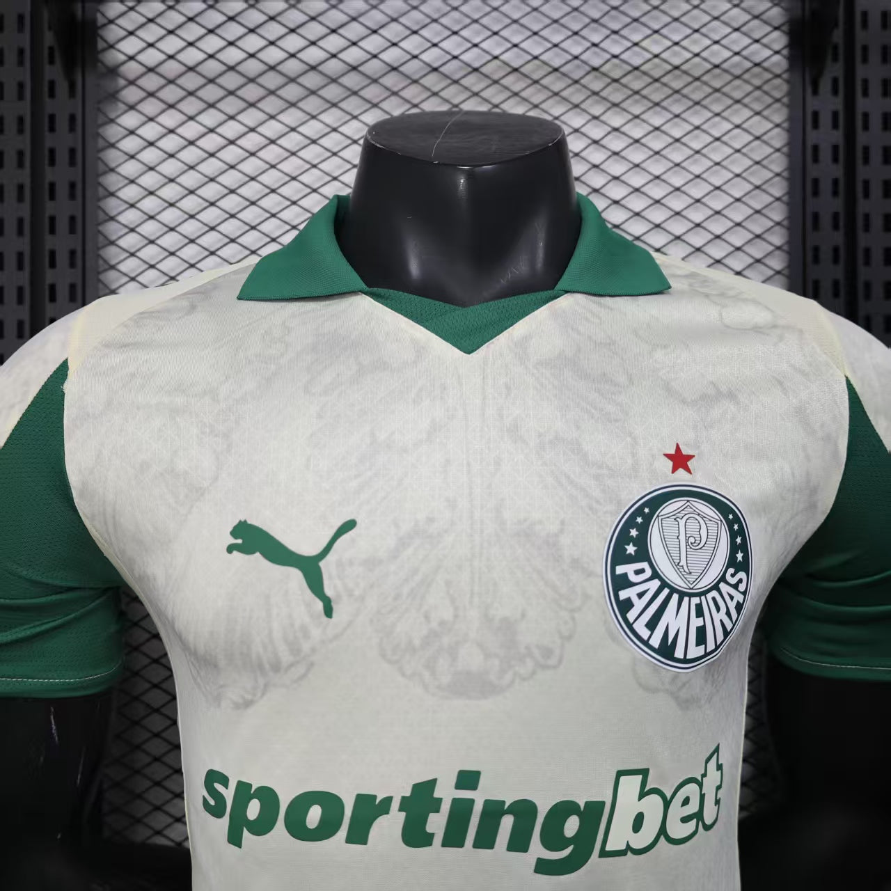 Camisa Palmeiras KidSuper Jogador Puma Masculina - Off White