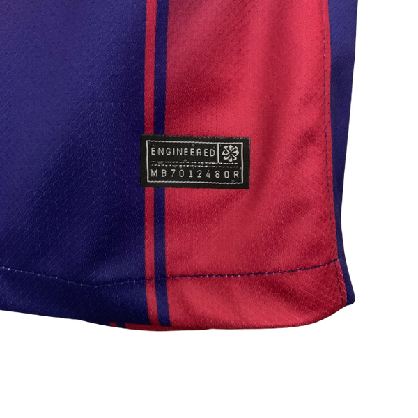 Camisa Barcelona 25/26 Nike Torcedor - Masculina - Vermelha e Azul