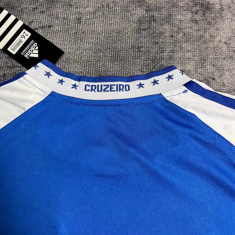 Kit Cruzeiro Infantil 25/26 Adidas - Azul+Branco
