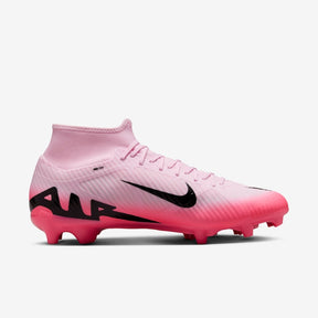 Chuteira Nike Zoom Mercurial Superfly 9 Academy Campo - Rosa