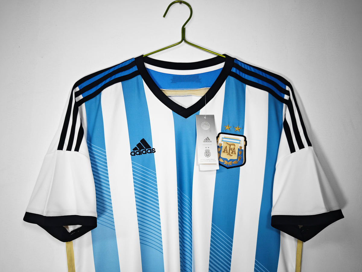 Camisa Seleção Argentina 2014/15 Adidas - Versão Retrô - Masculina