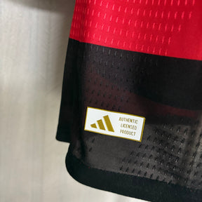 Camisa Flamengo I 26/27 s/n Jogador Adidas Masculina - Vermelho+Preto