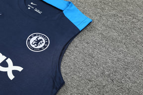 Kit de Treino Chelsea Nike 24/25 - Camisa e Bermuda-Azul Escuro