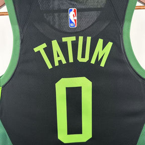 Regata NBA Boston Celtics Nike Jayson Tatum 2024/25 - Preta - Masculina - Edição City