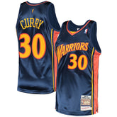 Regata NBA Golden State Warriors Mitchells Ness Navy 2009/10 Hardwood Classics - Masculina