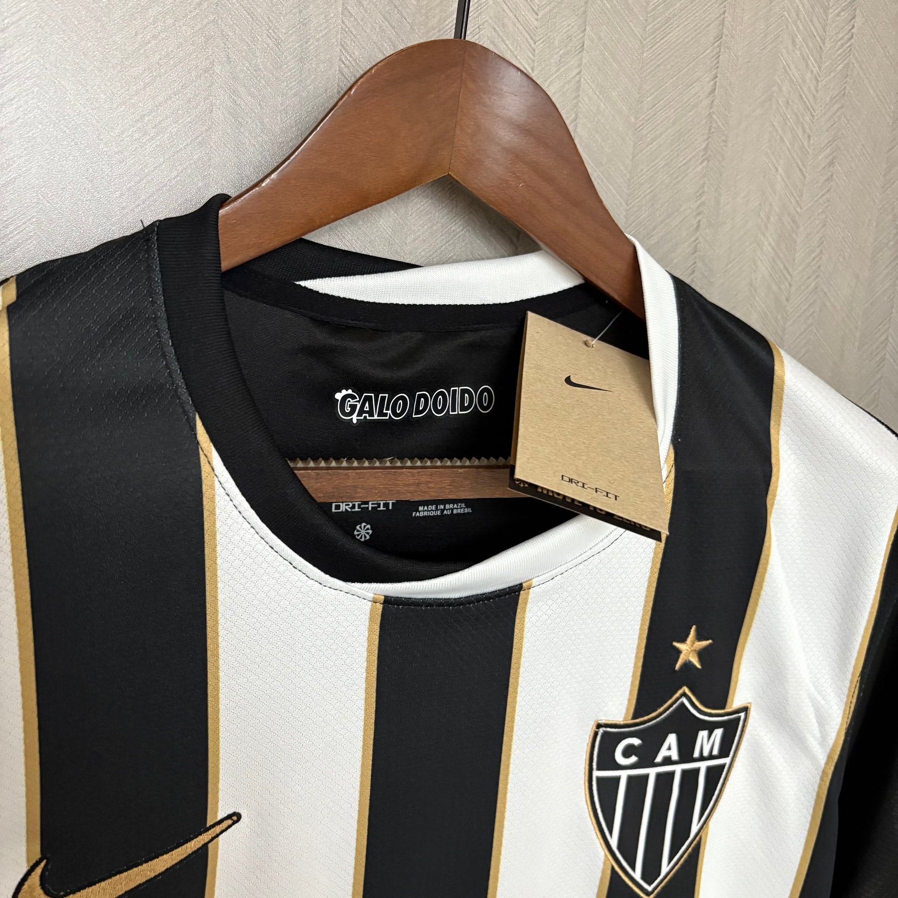 Camisa Atlético Mineiro I 2026/27 Torcedor Adidas Masculina - Preto e Branco