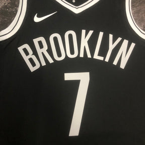 Regata NBA Brooklyn Nets Kevin Durant Fanáticos Fast Break - Preta - Icon Edition - Masculina