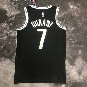 Regata NBA Brooklyn Nets Kevin Durant Fanáticos Fast Break - Preta - Icon Edition - Masculina