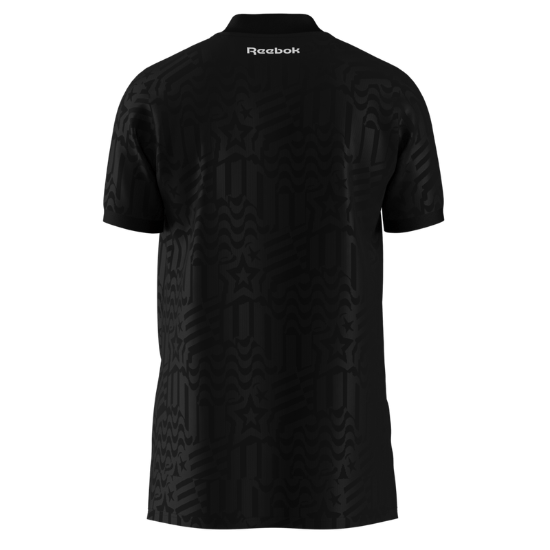 Camisa Botafogo II 23/24 s/n° Torcedor Reebok Masculina - Preto+Cinza