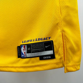 Regata NBA Los Angeles Lakers Nike 2022/23- Amarela - Icon Edition - Masculina