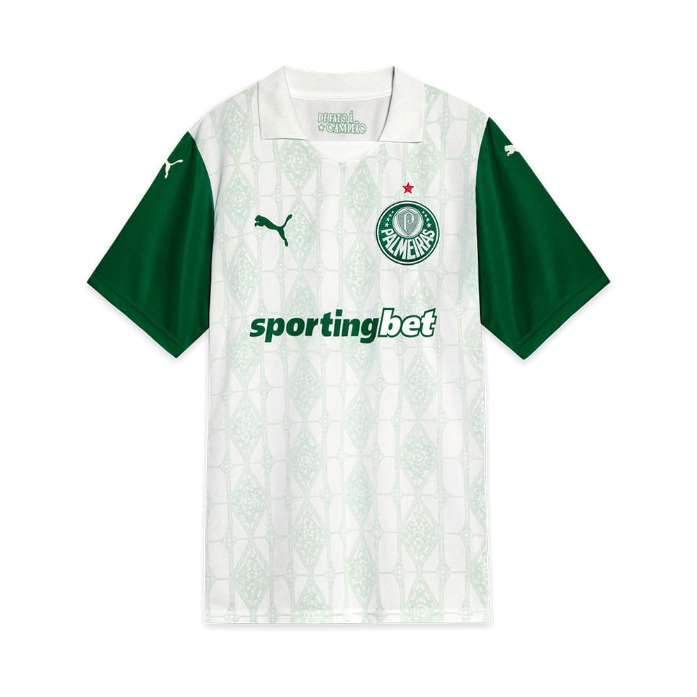 Pré - Venda Camisa Palmeiras Away 2026/26 - versão Torcedor - Masculina - Branca