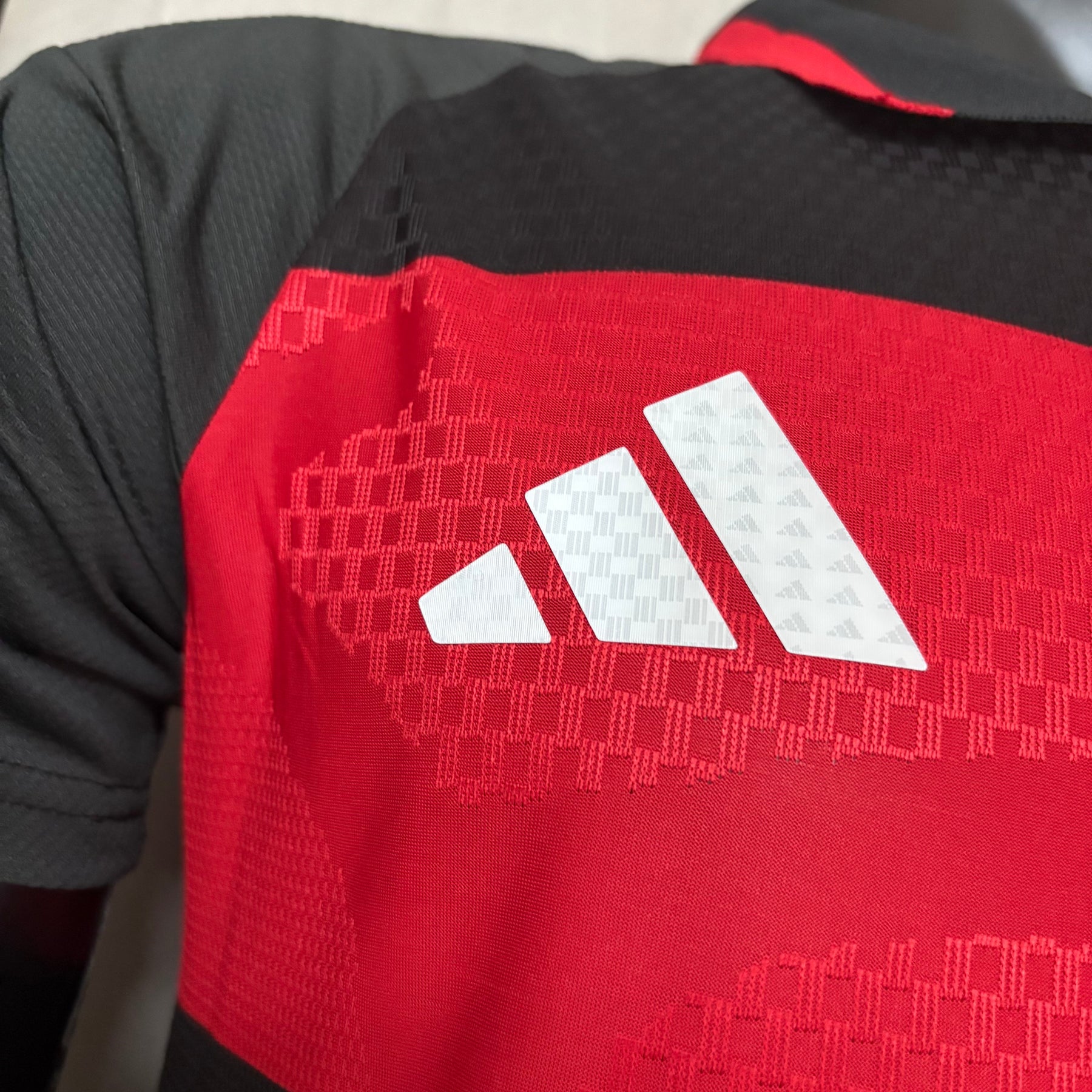 Camisa Flamengo I 26/27 s/n Jogador Adidas Masculina - Vermelho+Preto