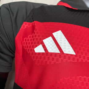 Camisa Flamengo I 26/27 s/n Jogador Adidas Masculina - Vermelho+Preto
