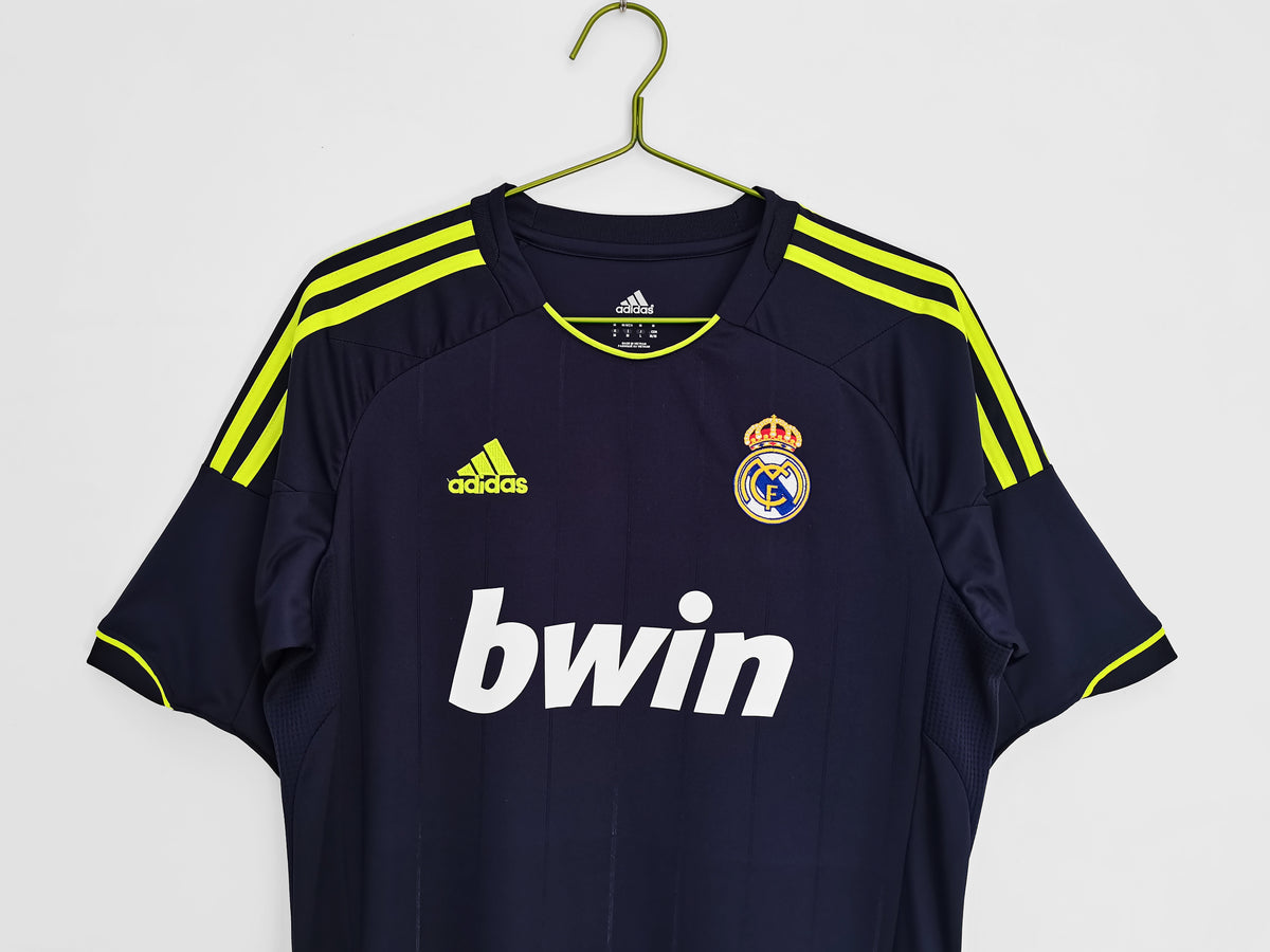 Camisa Real  Madrid 2012/13- Versão Retrô Masculino - Azul Marinho