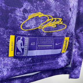 Regata NBA Los Angeles Lakers LeBron James Nike Purple Select Séries Swingmam - Masculina