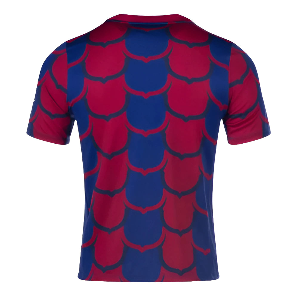 Camisa Barcelona Treino 2024/2025 Torcedor Masculina - Vermelha e Preta