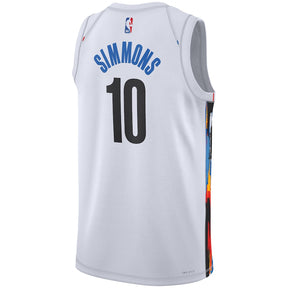 Regata NBA Brooklyn Nets Nike 2022/23 - Branca Swingman City Edition - Masculina